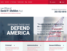 Tablet Screenshot of militarydefense.com
